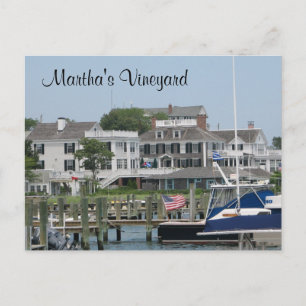Martha's Vineyard Cape Cod, Edgartown MORSA Post C Vykort