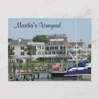 Martha's Vineyard Cape Cod, Edgartown MORSA Post C Vykort