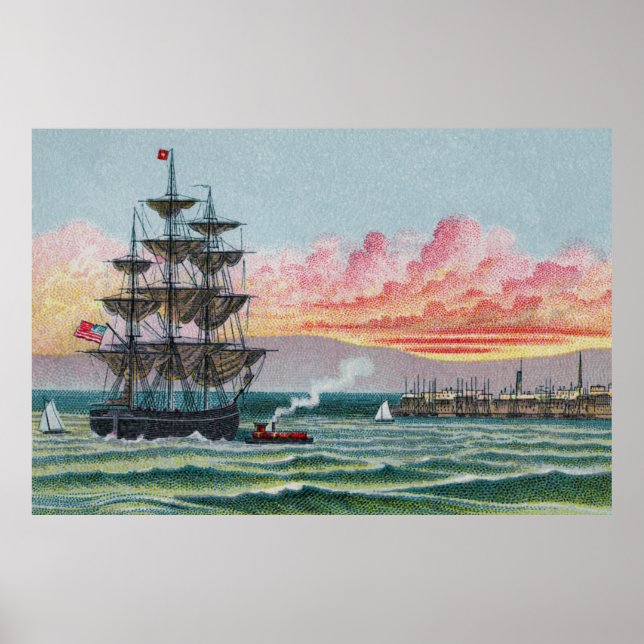 Martha's Vineyard Extra Large Poster (Framsidan)