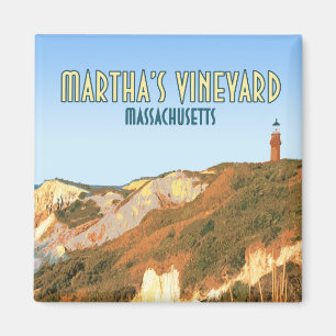 Marthas Vineyard Gay Head Lighthouse Massachusetts Magnet