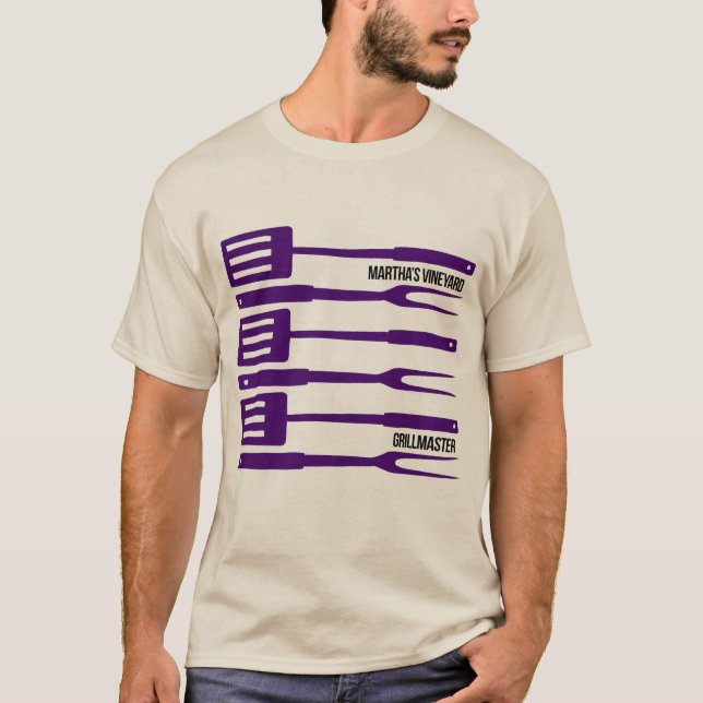 Martha's Vineyard Grill Master Tee (Framsida)