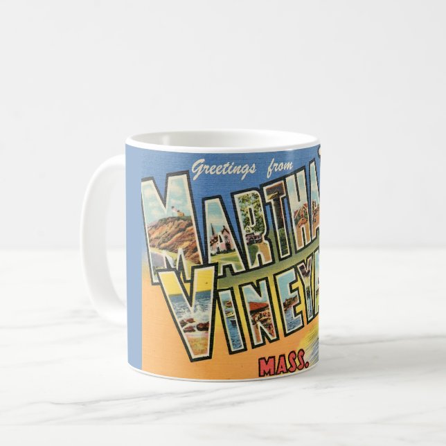 Marthas Vineyard Hälsningsmugg Kaffemugg (Framsida vänster)