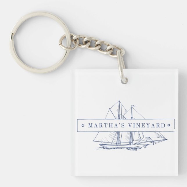 Martha's Vineyard Keychain (Framsidan)