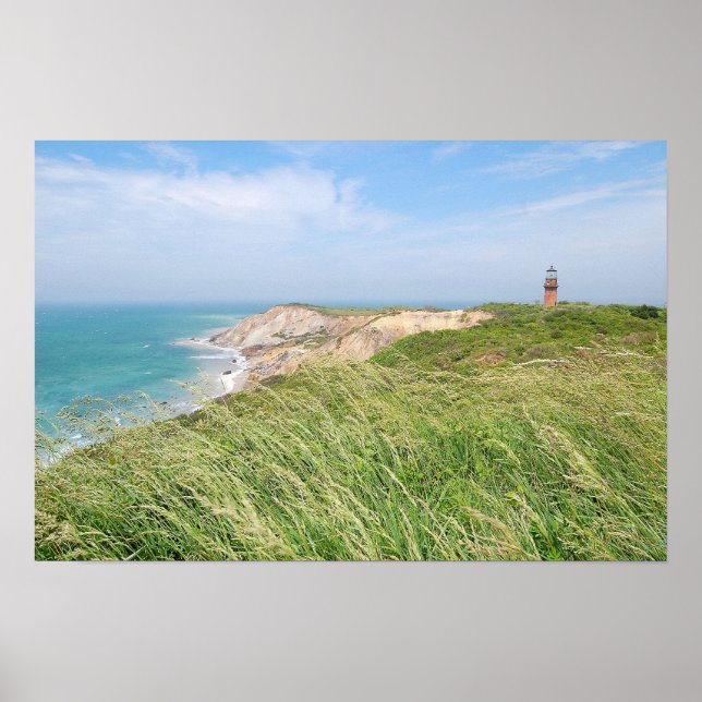 Martha's Vineyard Lighthouse II Poster (Framsidan)