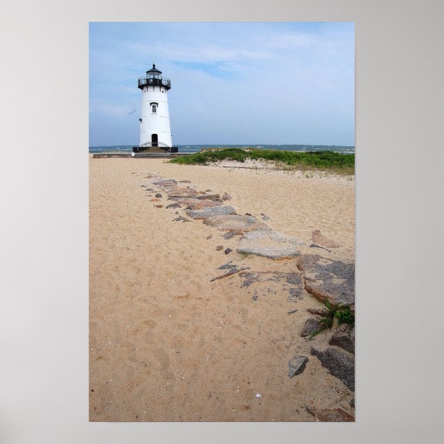 Martha's Vineyard Lighthouse Poster (Framsidan)