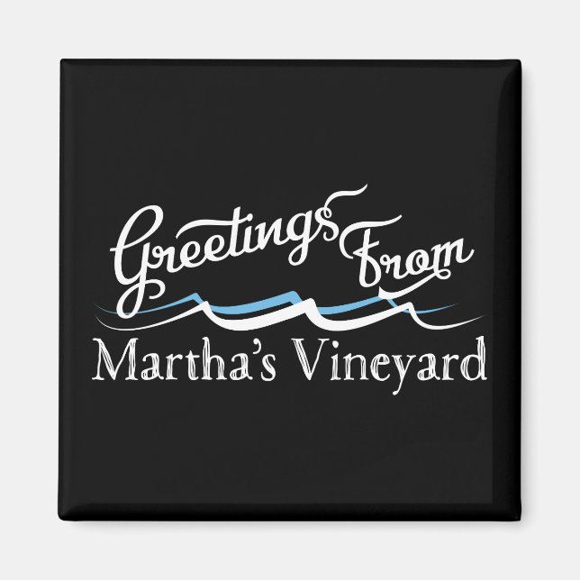 Marthas Vineyard Magnet (Framsidan)
