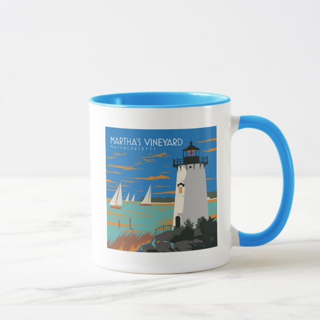 Martha's Vineyard, Massachusetts | fyr Mugg (Höger)
