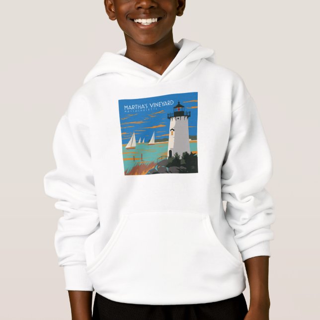 Martha's Vineyard, Massachusetts | fyr T Shirt (Framsida)