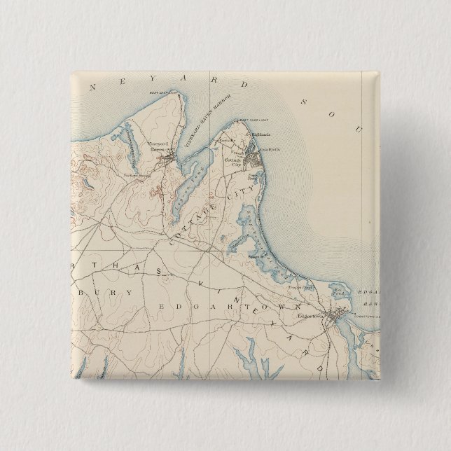 Martha's Vineyard, Massachusetts Knapp (Framsida)