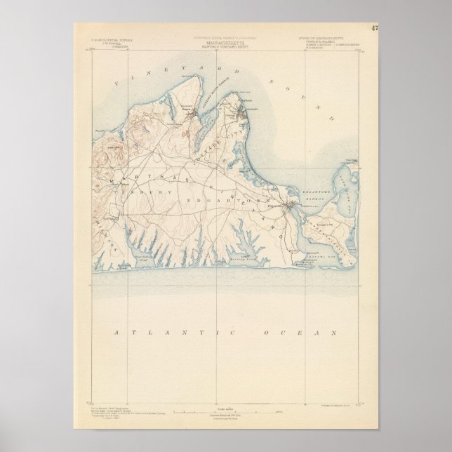 Martha's Vineyard, Massachusetts Poster (Framsidan)