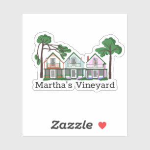 Martha's Vineyard Massachusetts Sticker Klistermärken
