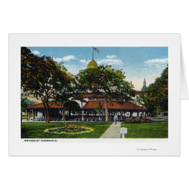 Martha's Vineyard, Methodist Hälsningskort (Framsidan Horizontal)