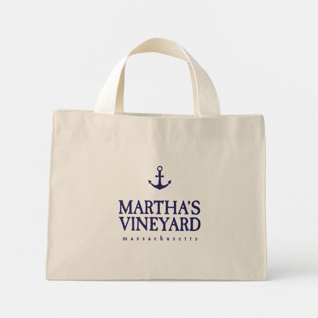 Martha's Vineyard Mini Tygkasse (Baksida)