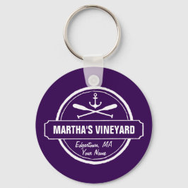 Martha's Vineyard MORSA anpassningsbar City nautis Nyckelring