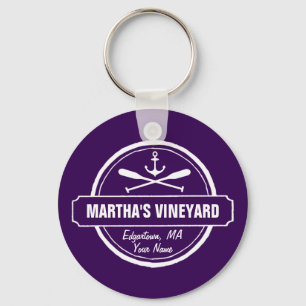 Martha's Vineyard MORSA anpassningsbar City nautis Nyckelring