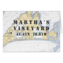 Martha's Vineyard Nautical Navigation Chart
