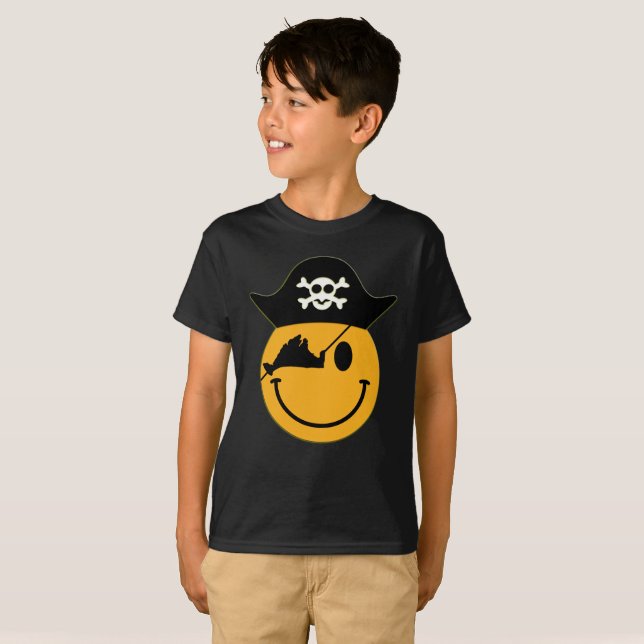 Martha's Vineyard Pirat Barn Tee (Hel framsida)