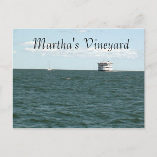 Martha's Vineyard Postcard Vykort