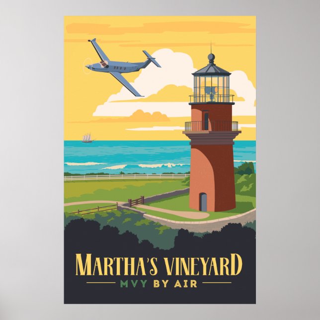 Martha's Vineyard Poster (Framsidan)