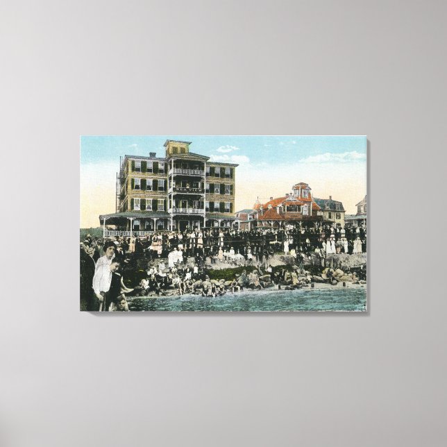 Martha's Vineyard, Sea View Avenue Canvastryck (Framsida)