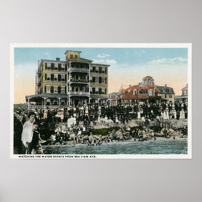 Martha's Vineyard, Sea View Avenue Poster (Framsidan)