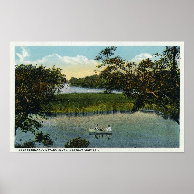 Martha's Vineyard, Sjö Tashmoo Scene Poster (Framsidan)
