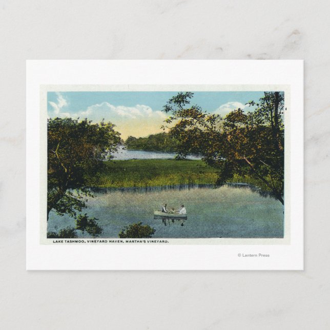 Martha's Vineyard, Sjö Tashmoo Scene Vykort (Framsida)