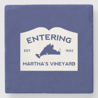 Martha's Vineyard Stone Coaster Stenunderlägg