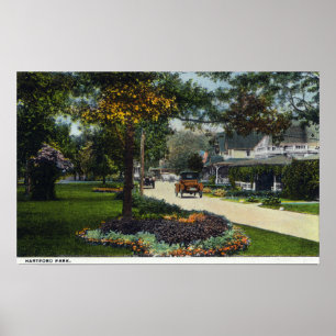 Martha's Vineyard, vy över Hartford Park Poster