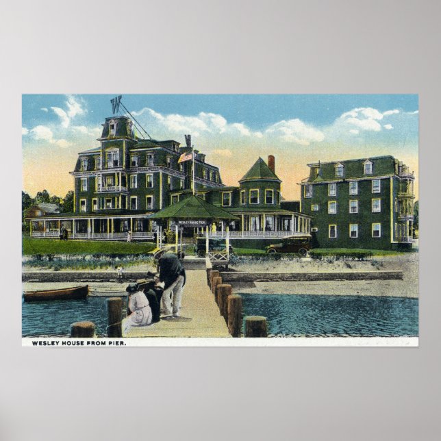 Martha's Vineyard, Wesley House Poster (Framsidan)