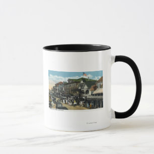 Marthas vingård, går runt avenyplats mugg