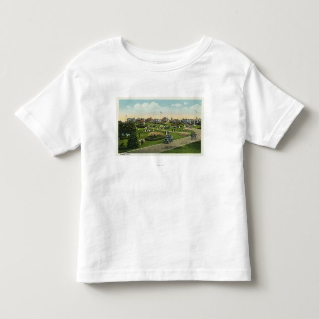 Marthas vingård, hav parkerar beskådar tee (Framsida)