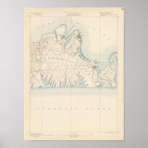 Marthas vingård, Massachusetts Poster