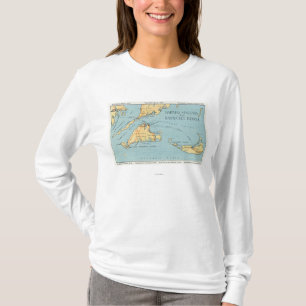 Marthas vingård & Nantucket öar T Shirt
