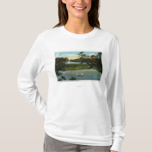 Marthas vingård, sjöTashmoo plats T-shirt