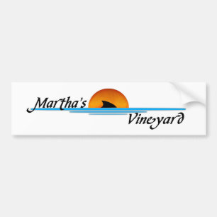 Marthas vingårdhaj bildekal