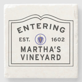 Martha's Vinyard Massachusetts Kommer in Stenunderlägg