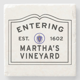 Martha's Vinyard Massachusetts Kommer in Stenunderlägg