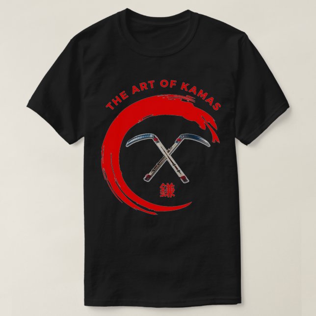 Martial Art Weapon KAMAS 1 T Shirt (Design framsida)