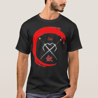 Martial Art Weapon SAI T Shirt