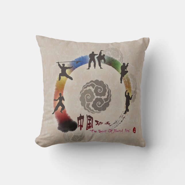 Martial Arts American MoJo Pillows Kudde (Framsida)