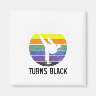 Martial Arts Black Bälte Jiu Jitsu Taekwondo Karat Magnet