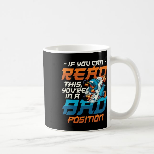 Martial Arts Fighter Judo Karate Brazilian Jiu-jit Kaffemugg (Höger)