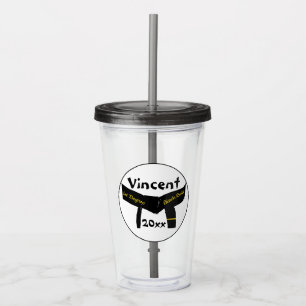 Martial Arts First Graree Black Bälte Take Away Mugg