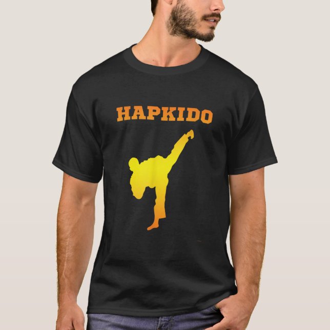 Martial Arts Hapkidos T Shirt (Framsida)