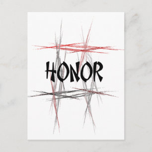 Martial Arts Honor Vykort