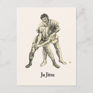 Martial Arts Ju jitsu 5 Vykort