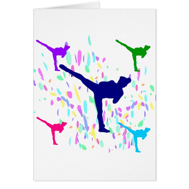 MARTIAL ARTS - JUDO HÄLSNINGSKORT (Framsidan)