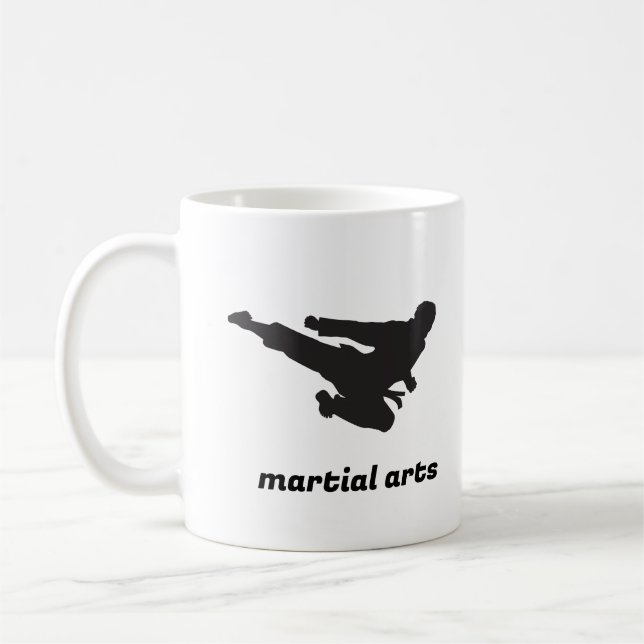  martial arts kaffemugg (Vänster)