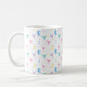Martial Arts Karate Abstrakt Stars Sparkles Kaffemugg